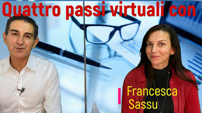 Quattro passi virtuali con Francesca Sassu